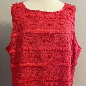 Talbots Dress Tank Top Size 18 *NWT